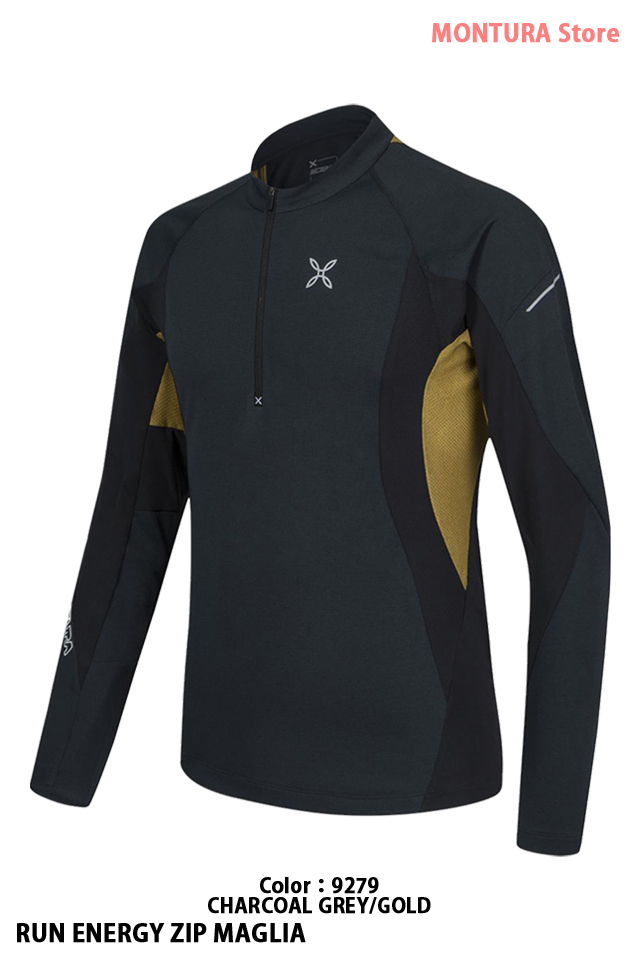 MONTURA RUN ENERGY ZIP MAGLIA （MMZR36X）